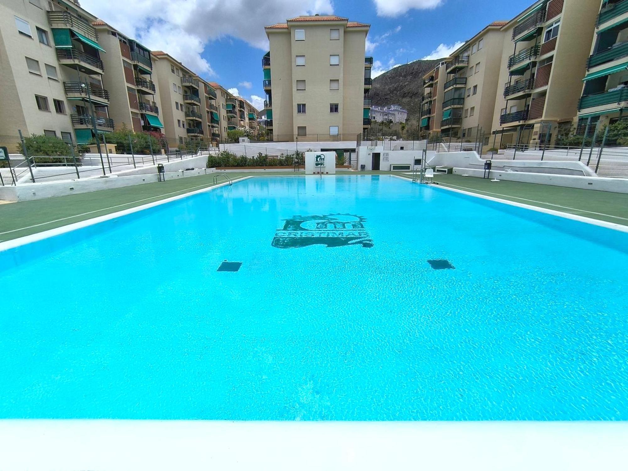 Sun Apartment - 3 Bedrooms, Priv Parking, Pool, Ac, Tv Channels, Fibre Net Los Cristianos  Bagian luar foto